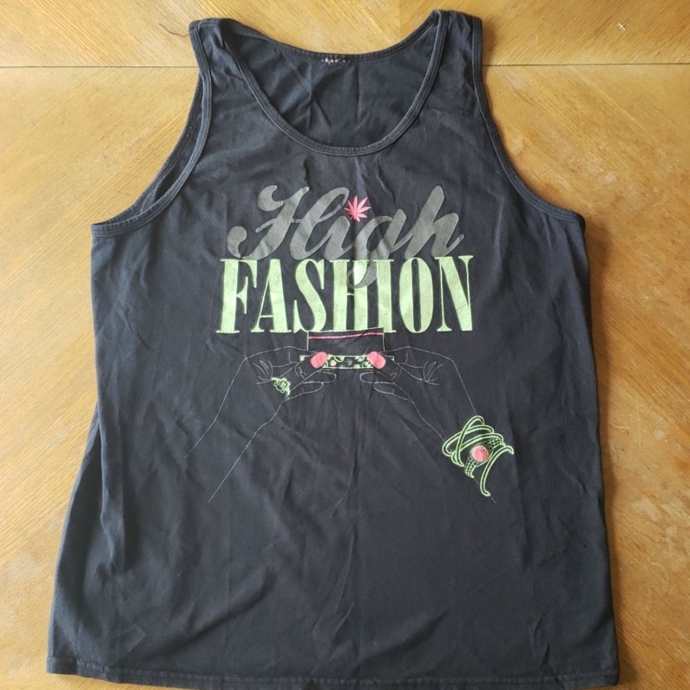 High Fashion Graphic Tank by Claw Money